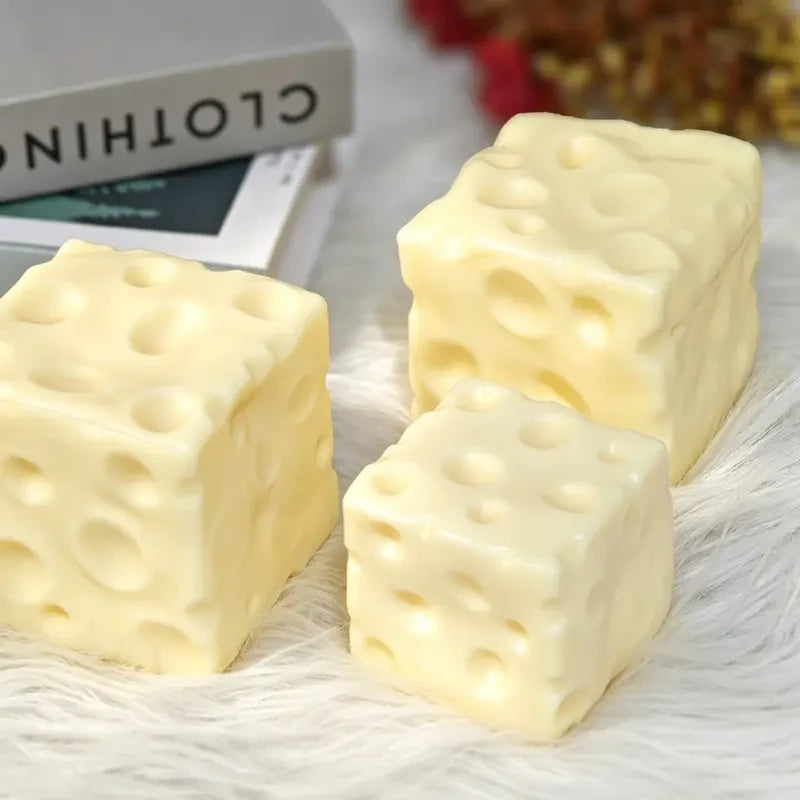 Squishy Cheese Block Toy