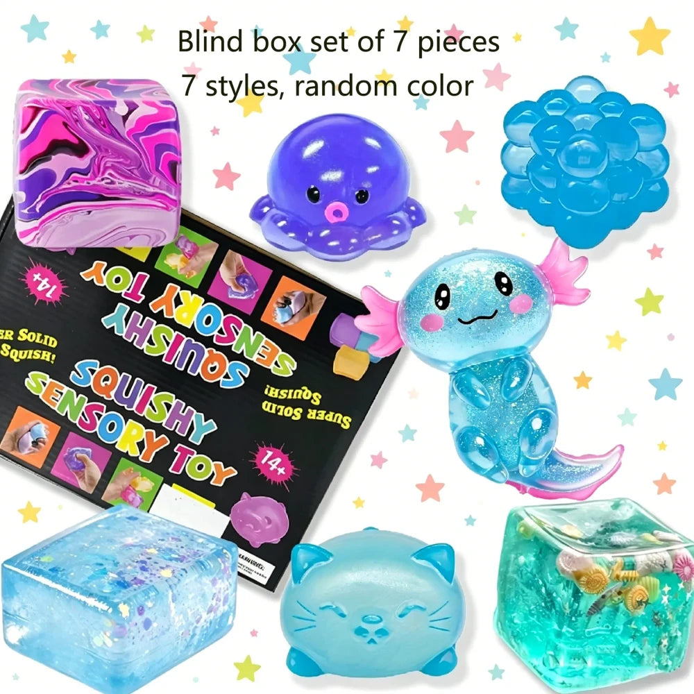 Maltose Squishy Fidget Toy Set