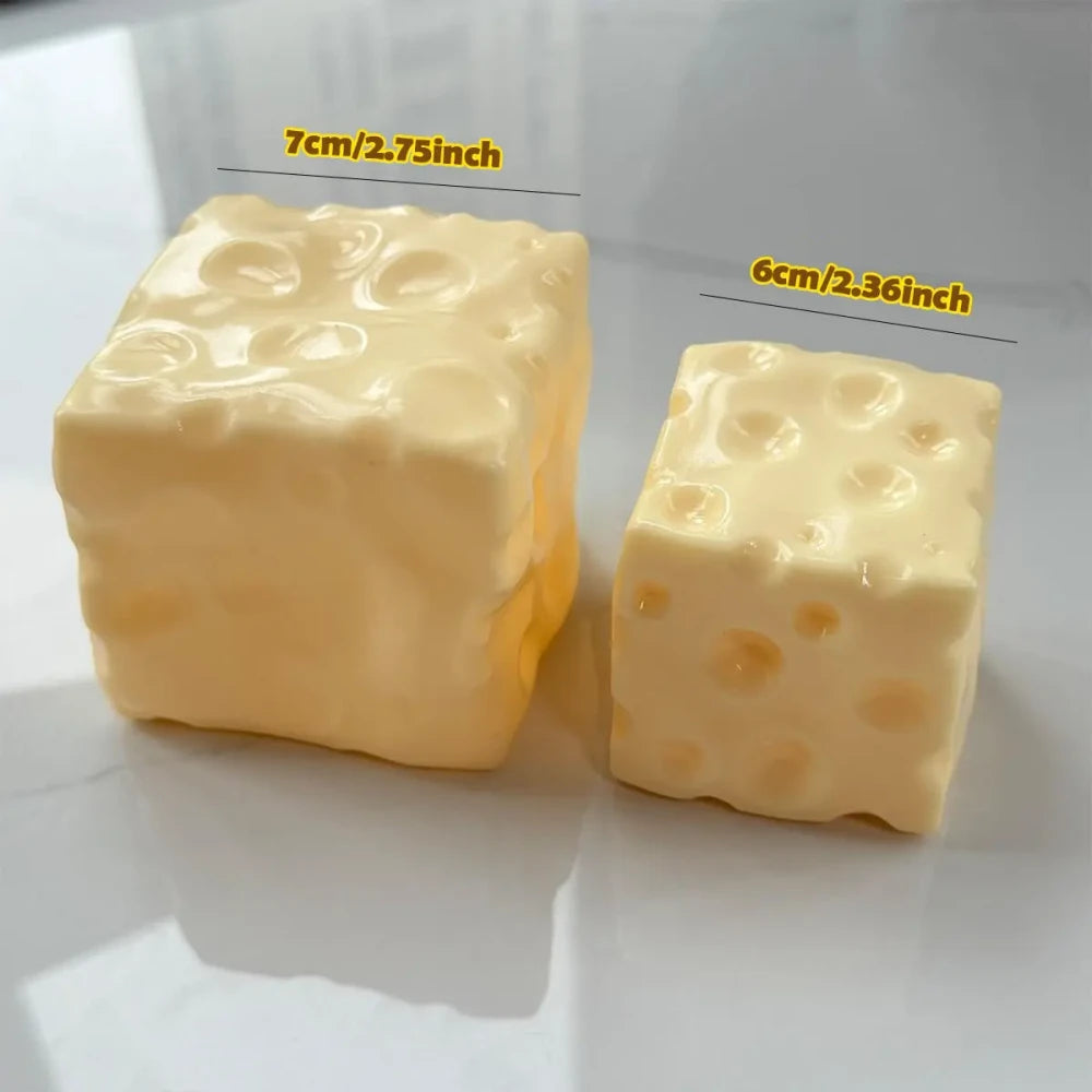 Petroleum Jelly Cheese Squishy Stress Ball