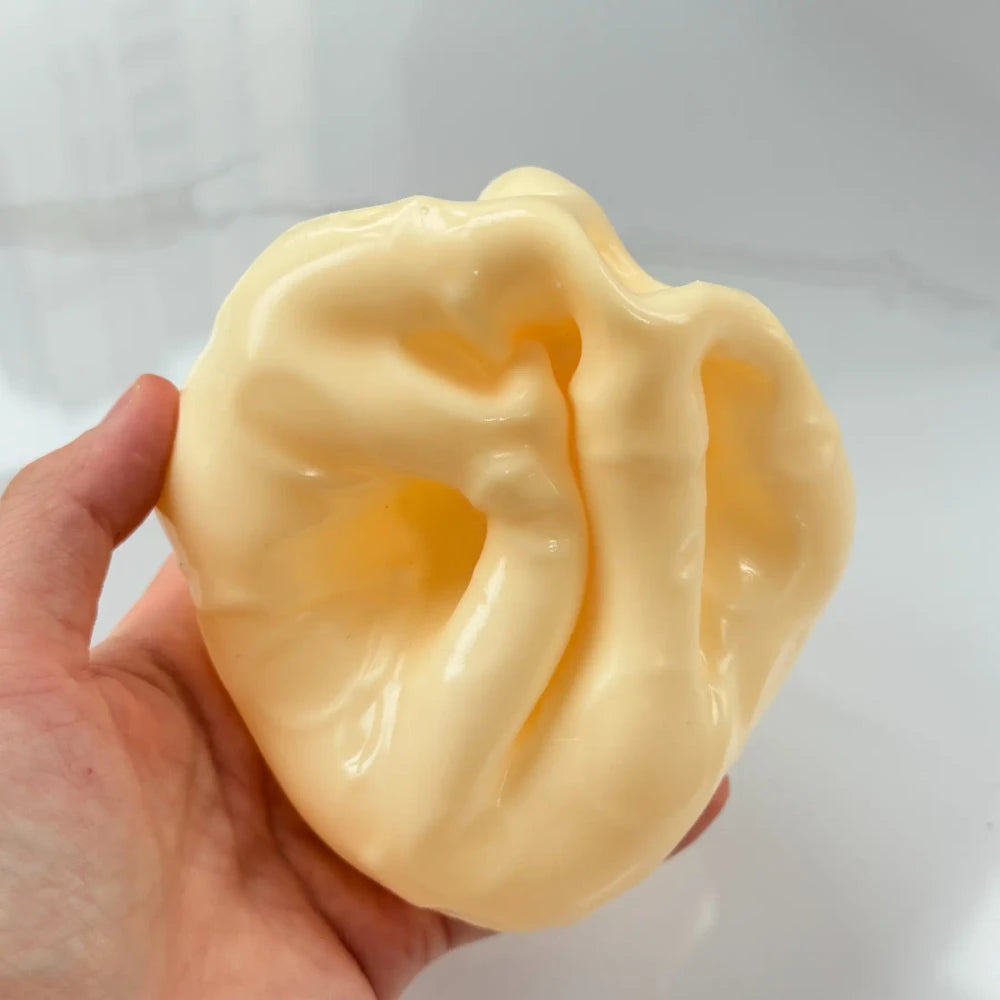 Petroleum Jelly Cheese Squishy Stress Ball