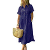 Chouyatou Striped Cotton Shirt Dress